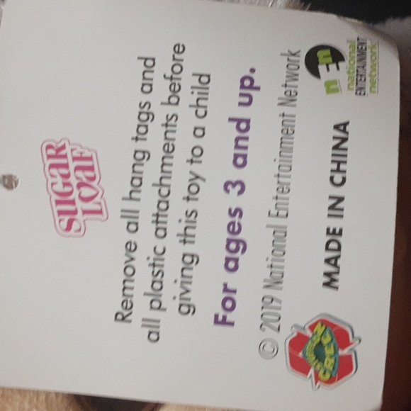 2019 Sugar Loaf Valentine Hedgehog Plush NWT - Picture 2 of 4